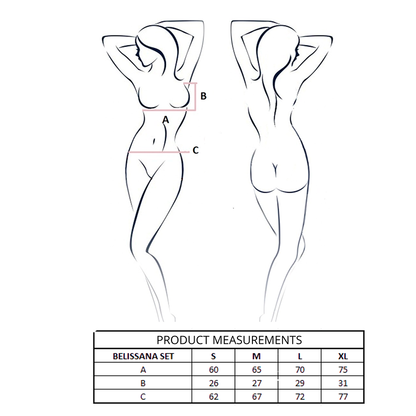 PASSION - ENSEMBLE SOUTIEN-GORGE + STRING BELISSANA VIOLET L/XL