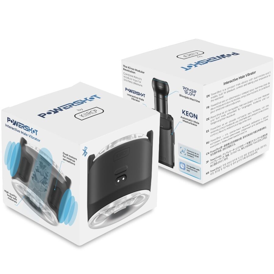 KIIROO - VIBRATEUR DE POCHE POUR HOMME POWERSHOT