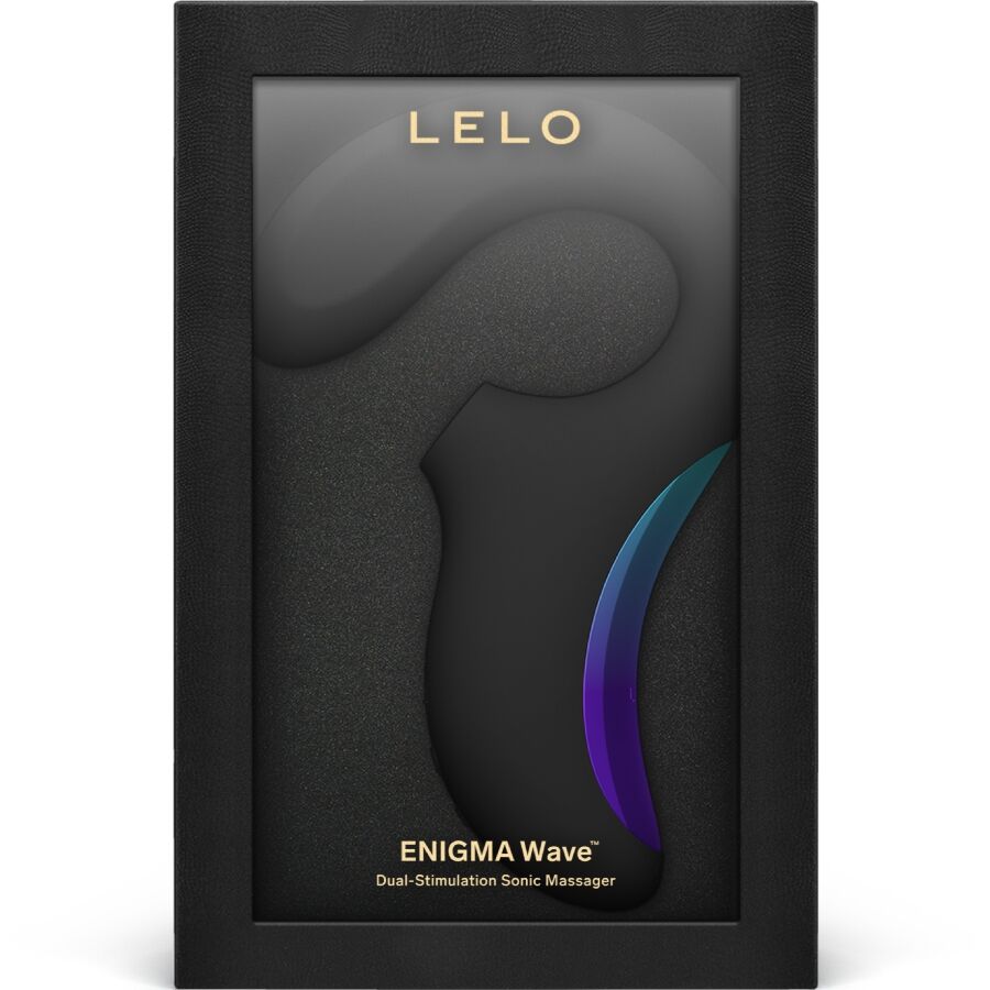 Enigma Wave - Vibromasseur à stimulation triple - Noir