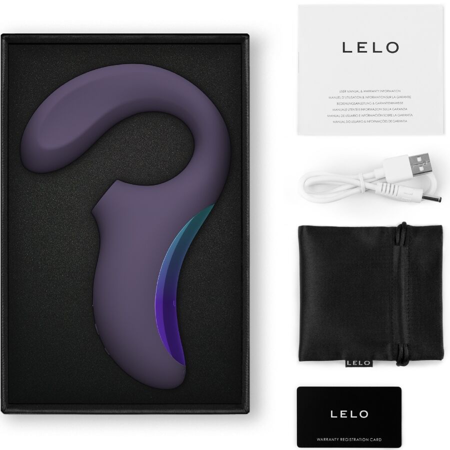 Enigma Wave - Vibromasseur à stimulation triple - Violet