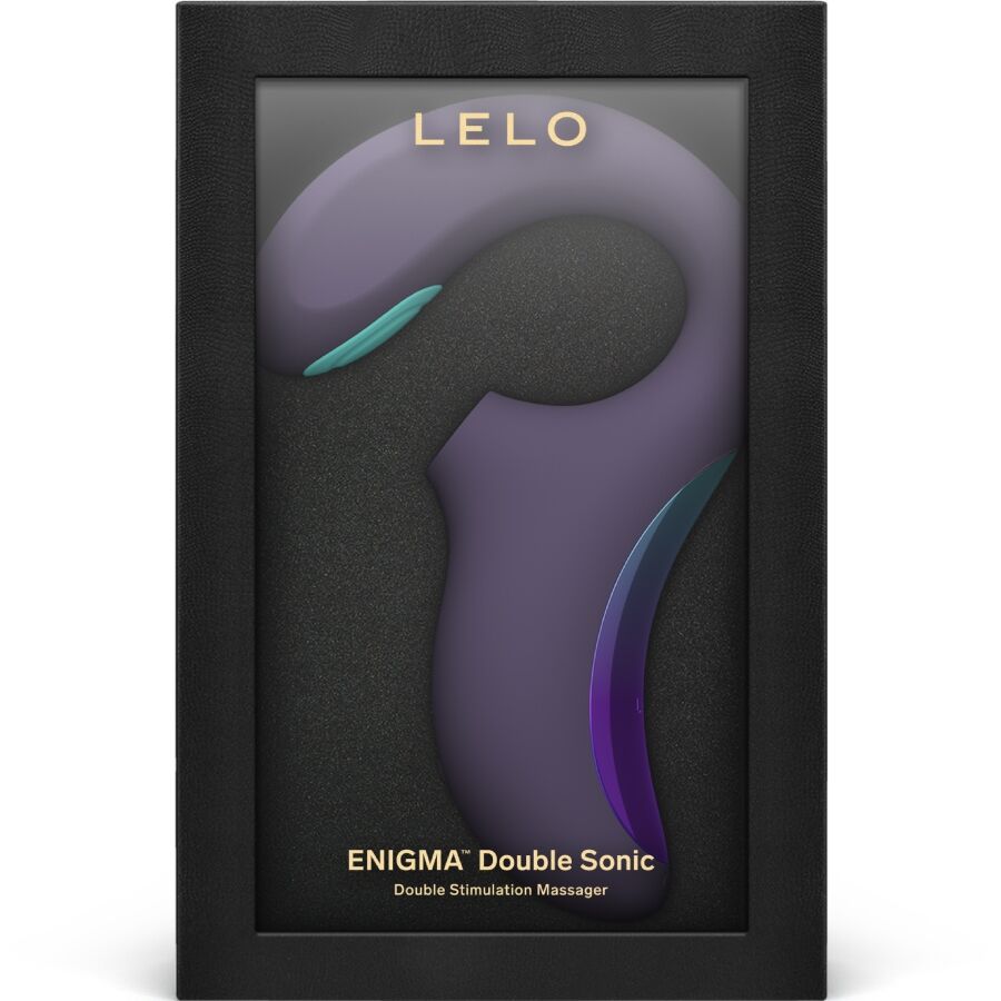 Enigma Double Sonic - Vibromasseur à stimulation triple - Violet