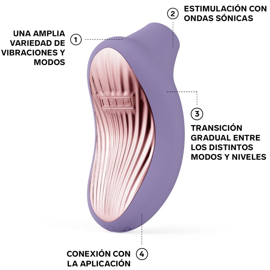 Sona 3 - Stimulateur clitoridien sonique - Violet