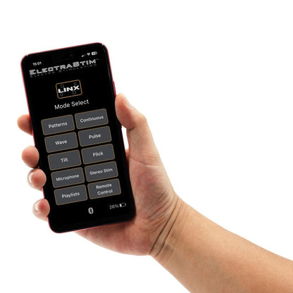 ELECTRASTIM - LINX STIMULATEUR ÉLECTRIQUE À DOUBLE CANAL AVEC APPLICATION ET TÉLÉCOMMANDE