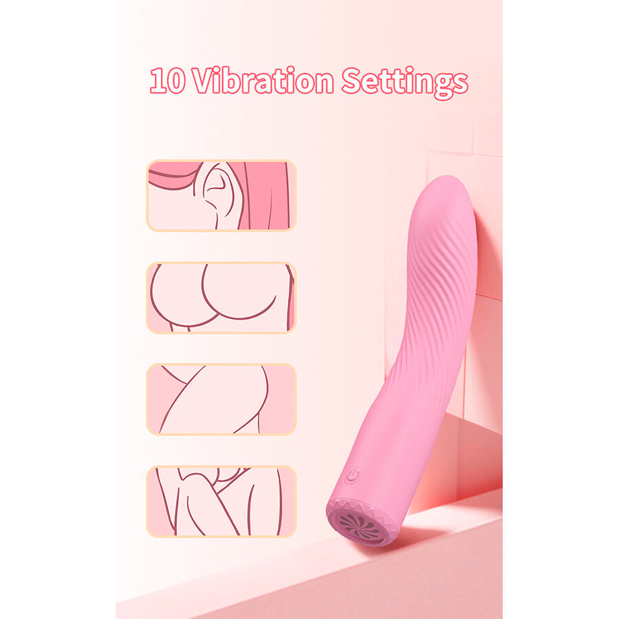 PRETTY LOVE - KISELL VIBRATEUR ROSE POINT G