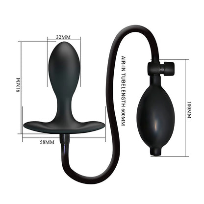 MR PLAY - PLUG ANAL GONFLABLE RÉGLABLE