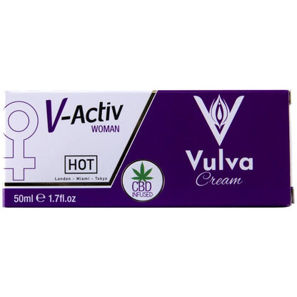 CHAUD - GANT DE CRÈME VULVAIRE CBD 50ML