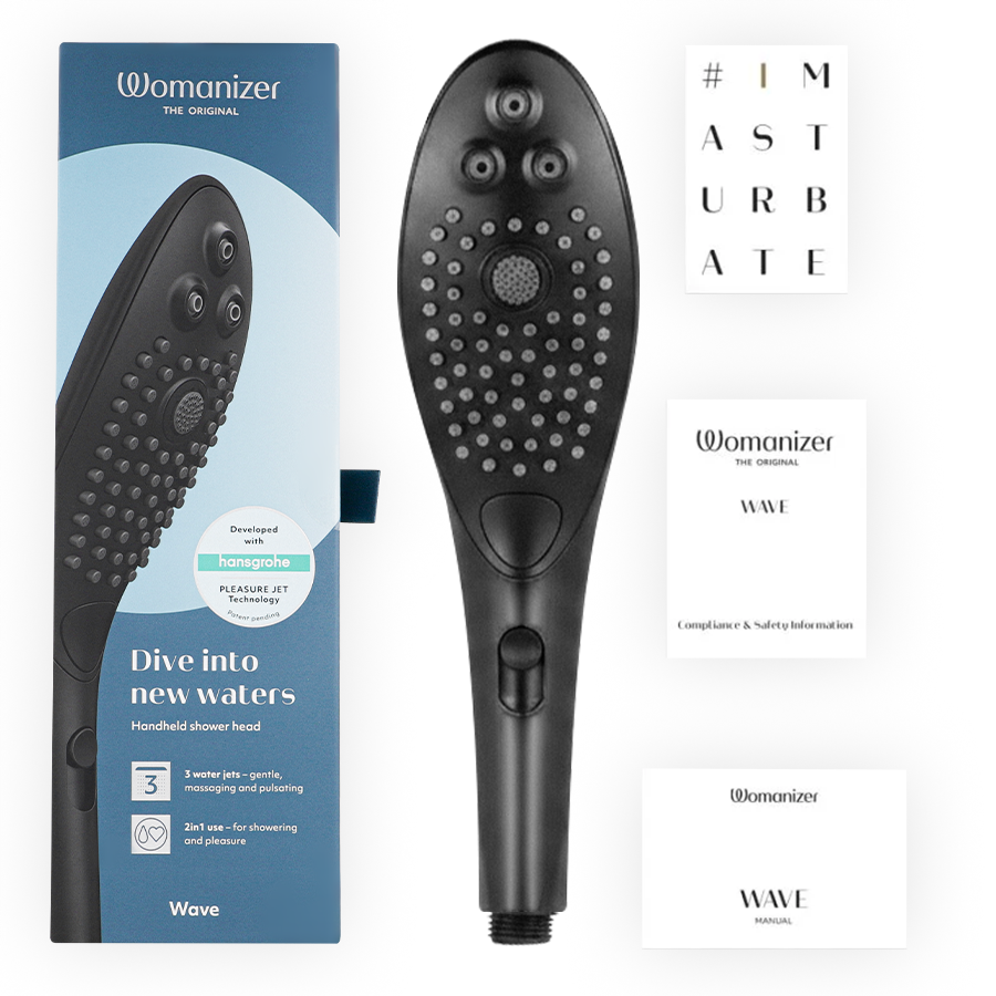 Womanizer Wave - Stimulateur douche - Noir