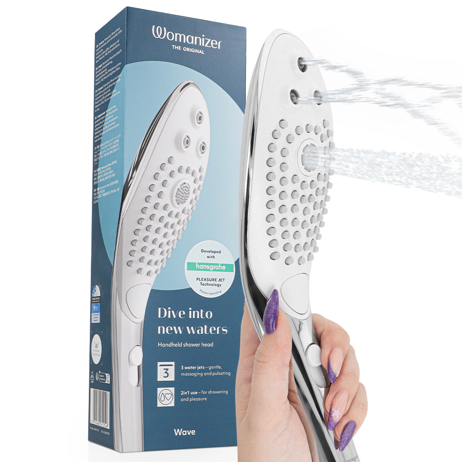 Womanizer Wave - Stimulateur douche - Chrome