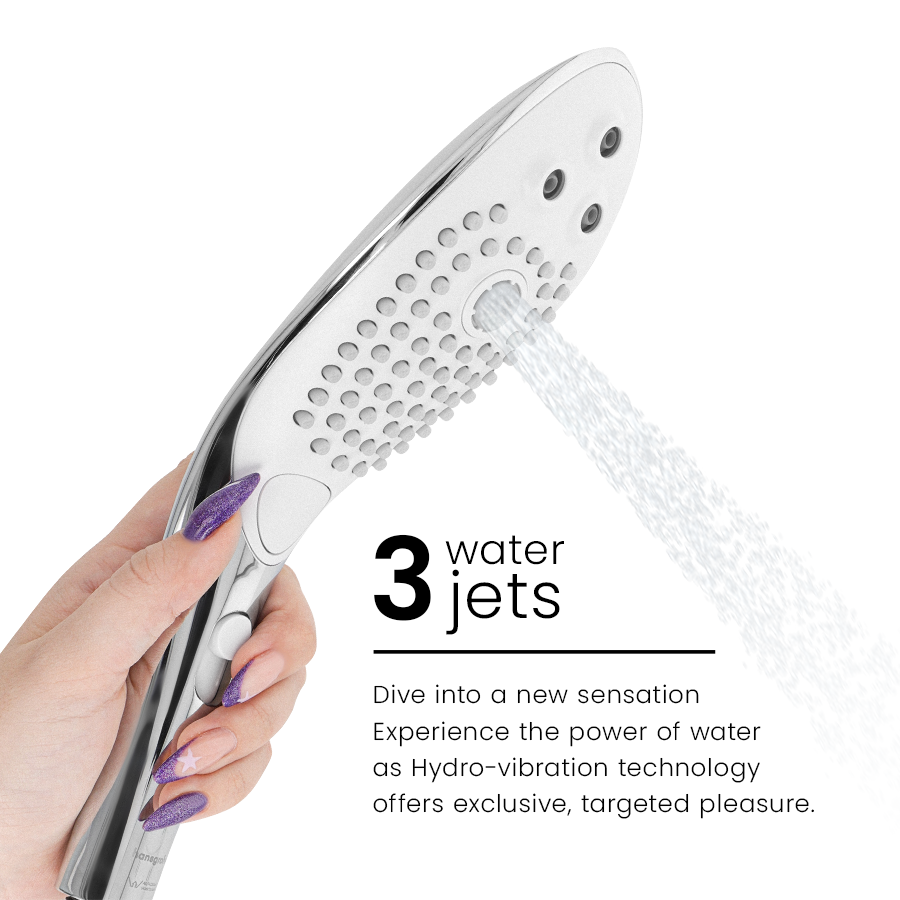 Womanizer Wave - Stimulateur douche - Chrome