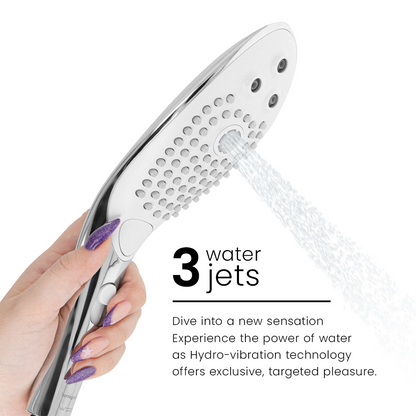 Womanizer Wave - Stimulateur douche - Chrome