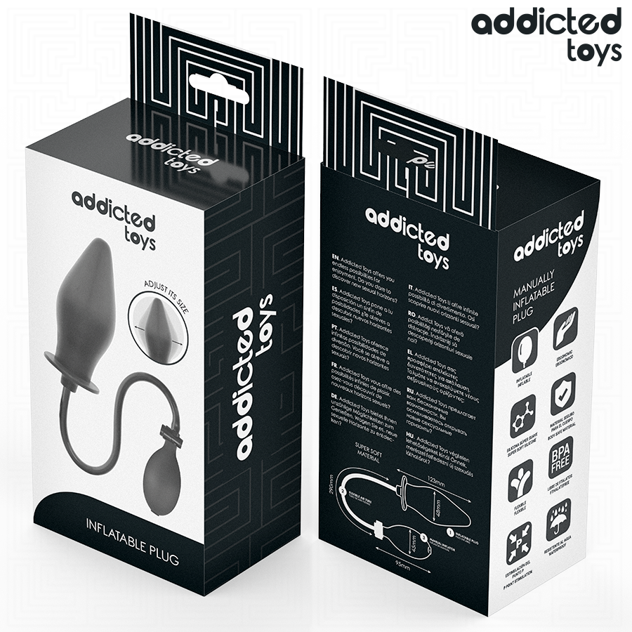 ADDICTED TOYS - PLUG ANAL GONFLABLE MODÈLE 2