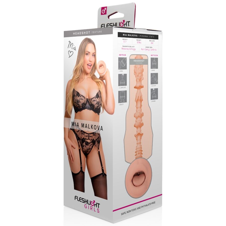 FLESHLIGHT GIRLS - MIA MALKOVA HEADSHOT BOUCHE