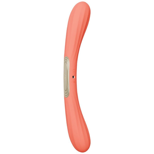 Boomerang - Vibromasseur double connecté - Corail