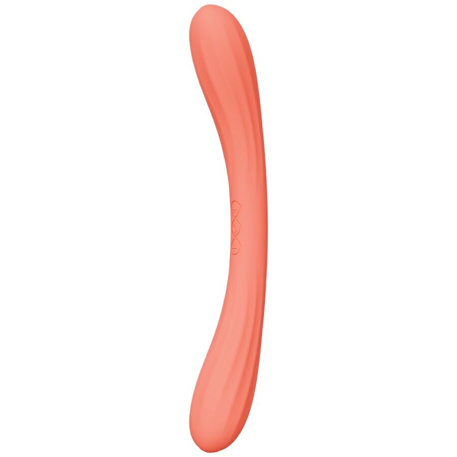 Boomerang - Vibromasseur double connecté - Corail