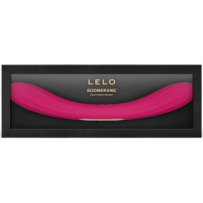 Boomerang - Vibromasseur double connecté - Cerise