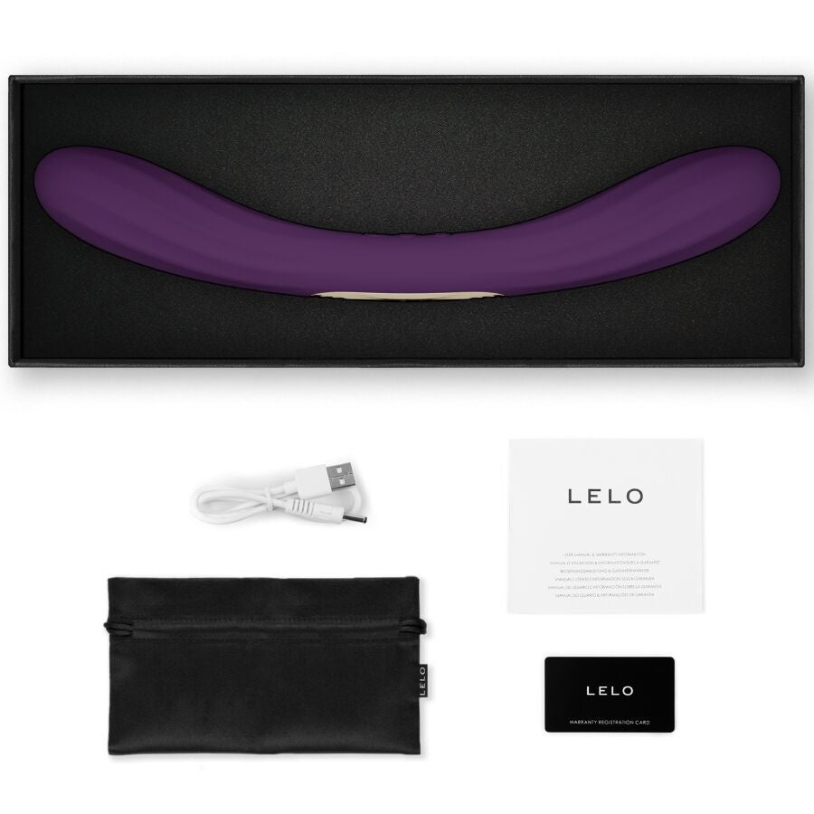 Boomerang - Vibromasseur double connecté - Violet