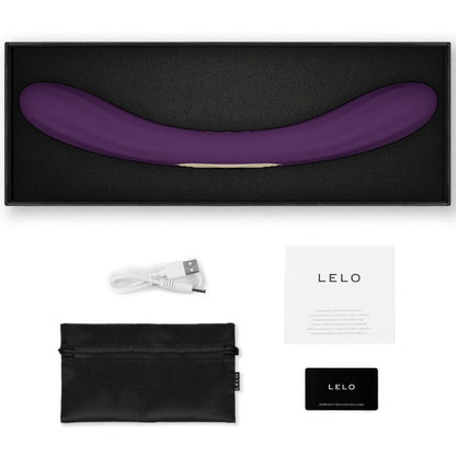 Boomerang - Vibromasseur double connecté - Violet
