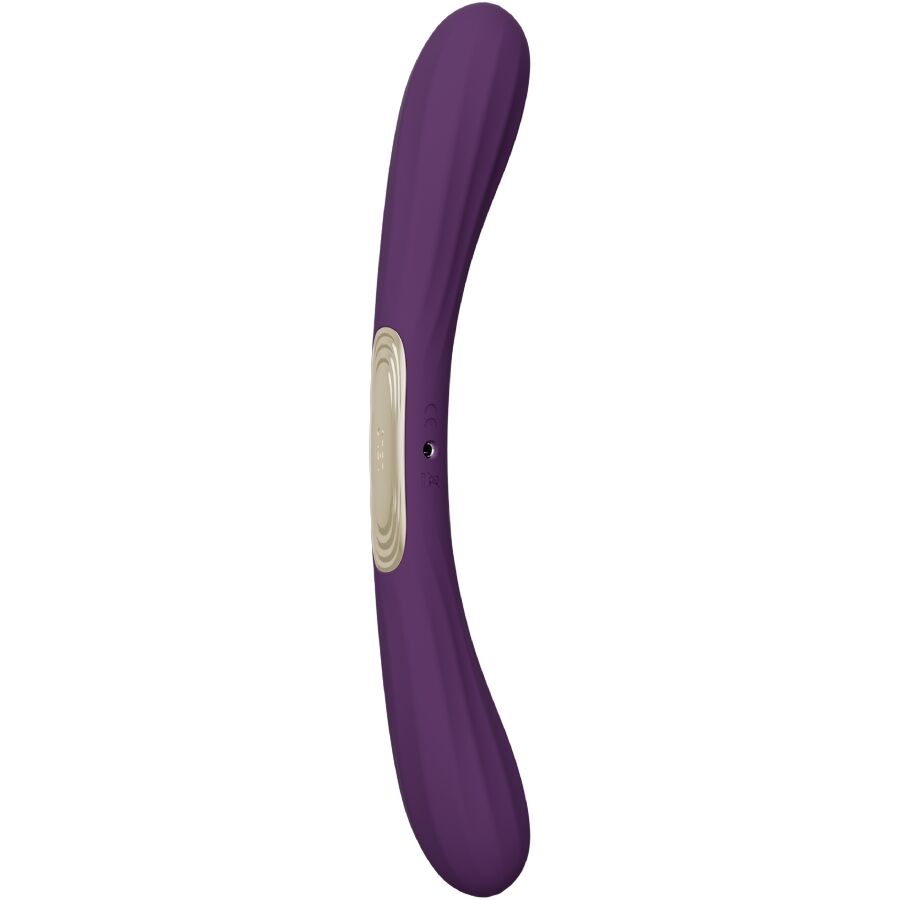 Boomerang - Vibromasseur double connecté - Violet