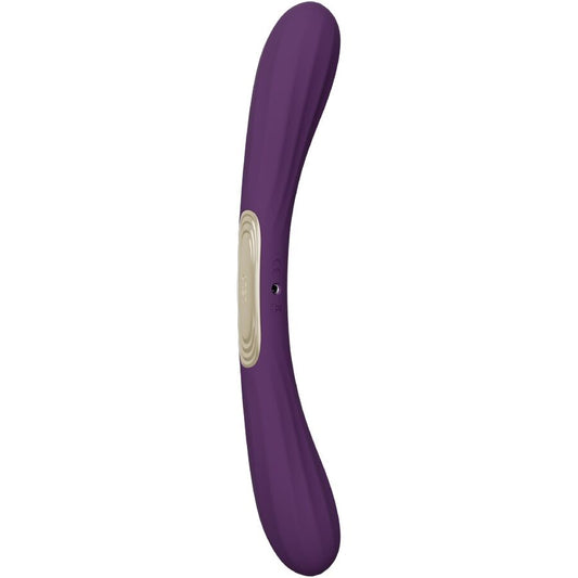 Boomerang - Vibromasseur double connecté - Violet