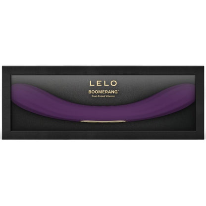 Boomerang - Vibromasseur double connecté - Violet