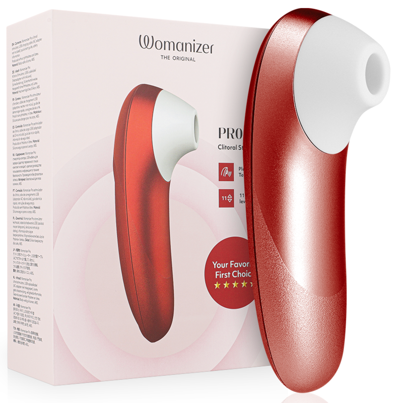 Womanizer Pro stimulateur clitoridien - Bordeaux