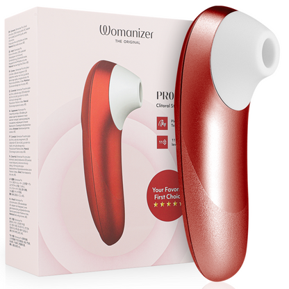 Womanizer Pro stimulateur clitoridien - Bordeaux
