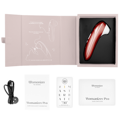 Womanizer Pro stimulateur clitoridien - Bordeaux