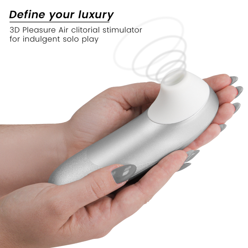 Womanizer Pro stimulateur clitoridien - Gris argenté