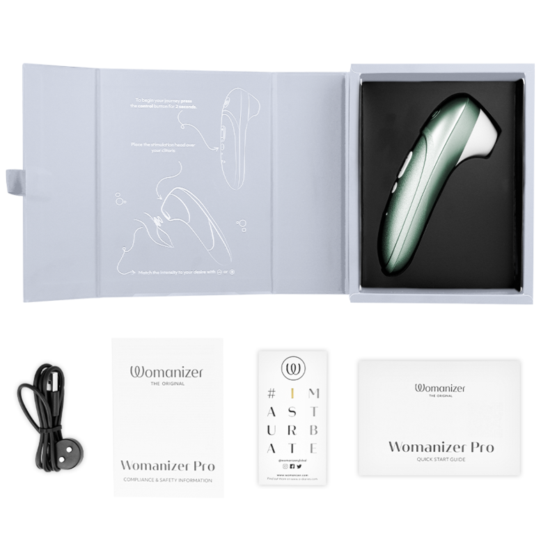 Womanizer Pro stimulateur clitoridien - Vert sauge