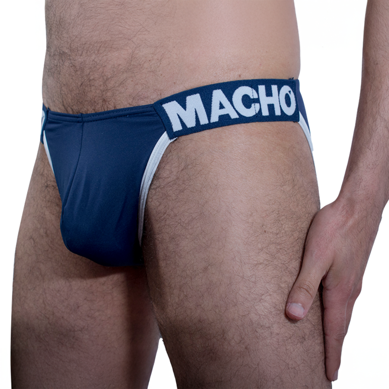 MACHO - MCH011 BLEU FONCÉ SLAQUE XL