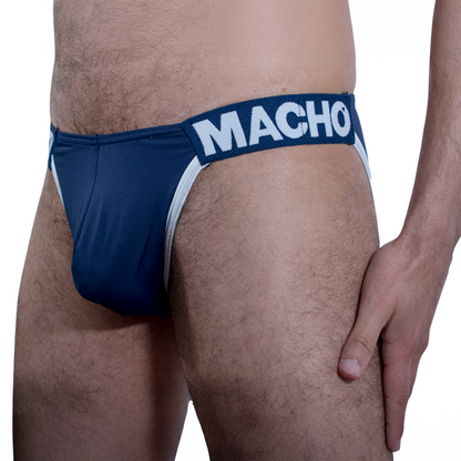 MACHO - MCH011 BLEU FONCÉ SLAQUE XL