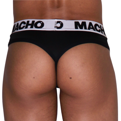 MACHO - MTG002 STRING NOIR/NOIR XL