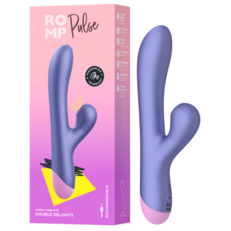 Vibromasseur rabbit ROMP Pulse
