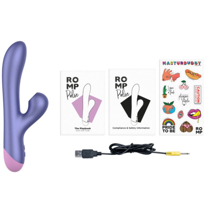 Vibromasseur rabbit ROMP Pulse