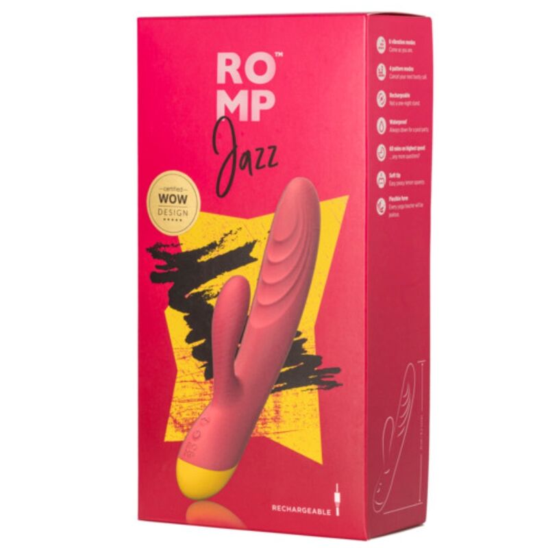 Vibromasseur rabbit ROMP Jazz