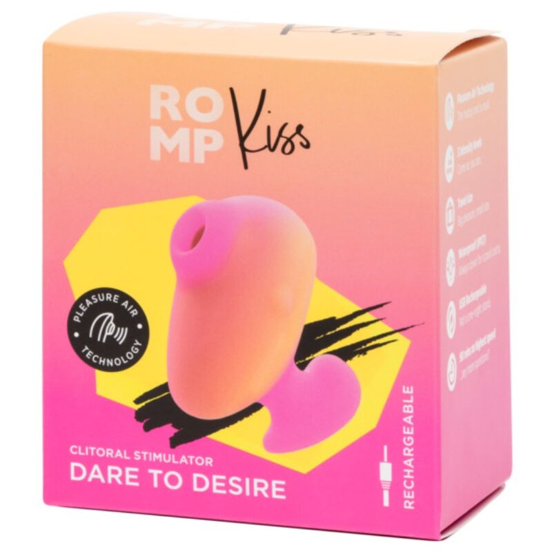Doigt vibrant à succion ROMP Kiss