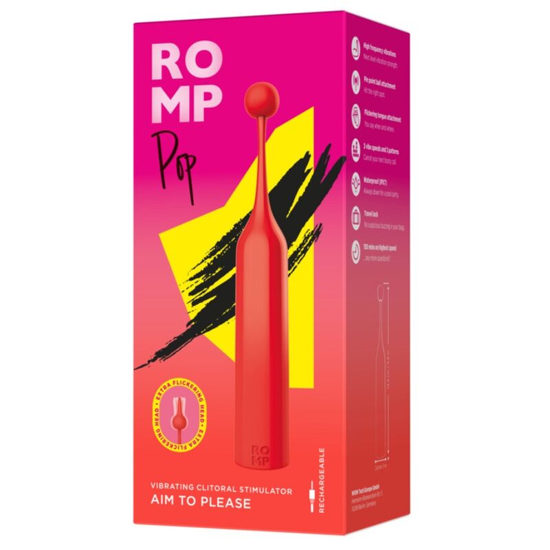 Stimulateur clitoridien ROMP Pop