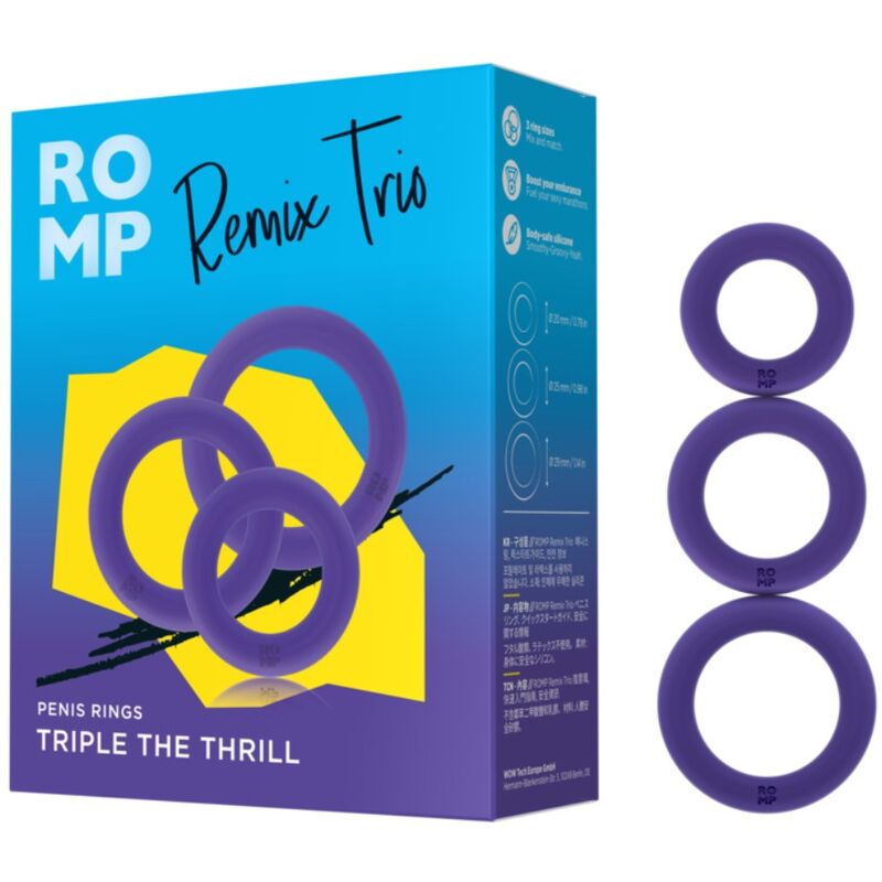 Kit cockring ROMP Remix Trio