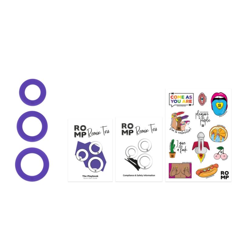Kit cockring ROMP Remix Trio