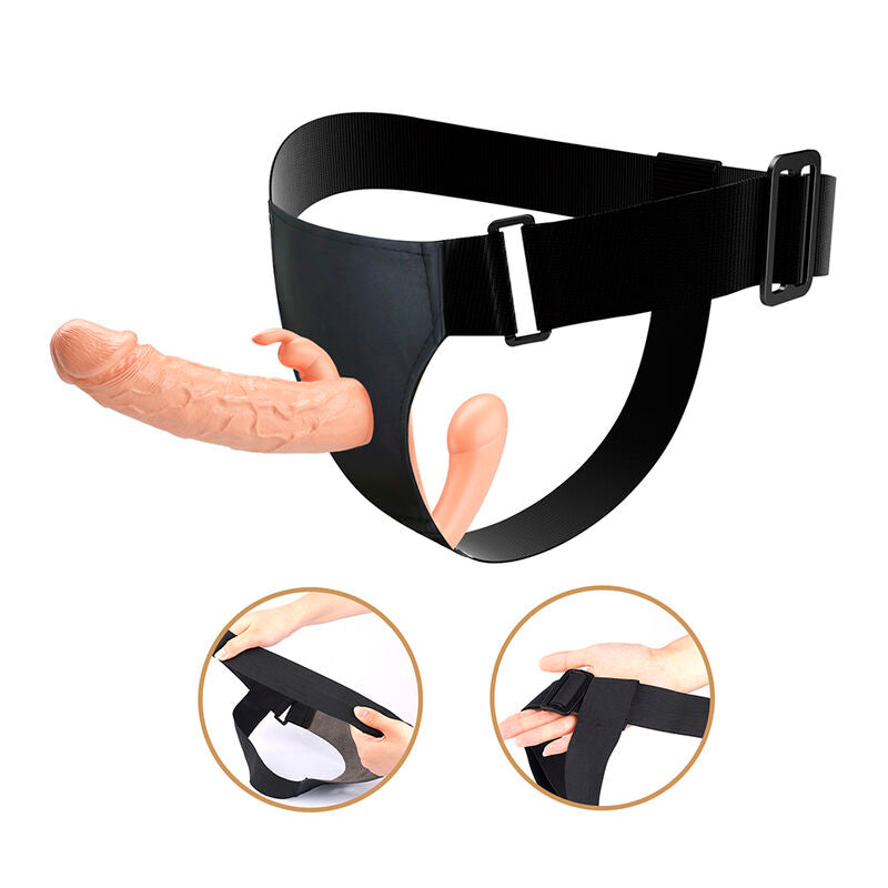 BAILE - CHARLOTTE HOLLOW DOUBLE PÉNÉTRATION STRAP-ON CHAIR