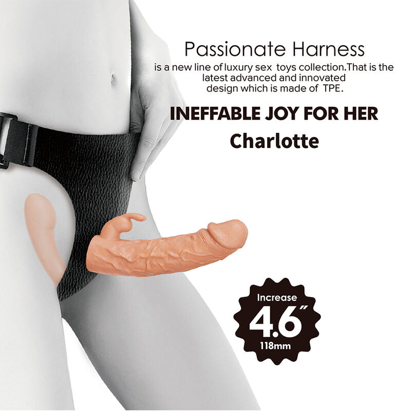BAILE - CHARLOTTE HOLLOW DOUBLE PÉNÉTRATION STRAP-ON CHAIR