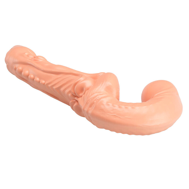 BAILE - EMMA STRAP-ON TEXTURÉ À DOUBLE PÉNÉTRATION