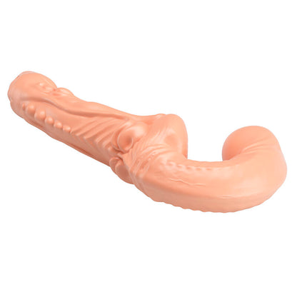 BAILE - EMMA STRAP-ON TEXTURÉ À DOUBLE PÉNÉTRATION