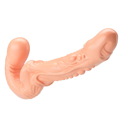 BAILE - EMMA STRAP-ON TEXTURÉ À DOUBLE PÉNÉTRATION