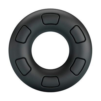 CRAZY BULL - ANNEAU PÉNAL EN SILICONE SUPER DOUX BERTRAM NOIR