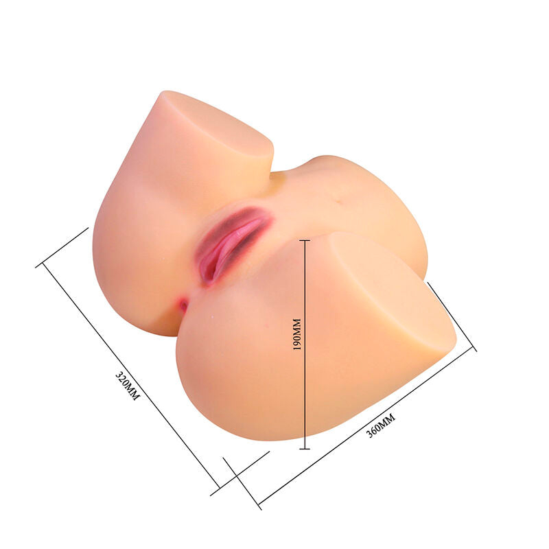 CRAZY BULL - LIORA XXL MASTURBATEUR VAGINAL ET ANAL DOUBLE