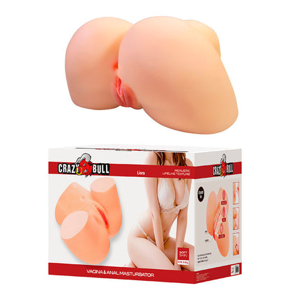 CRAZY BULL - LIORA XXL MASTURBATEUR VAGINAL ET ANAL DOUBLE