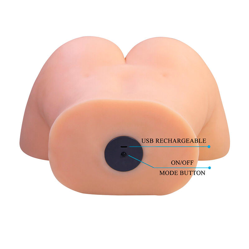 CRAZY BULL - LIORA XXL MASTURBATEUR VIBRANT DOUBLE VAGINAL ET ANAL
