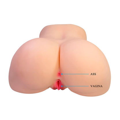 CRAZY BULL - LIORA XXL MASTURBATEUR VIBRANT DOUBLE VAGINAL ET ANAL