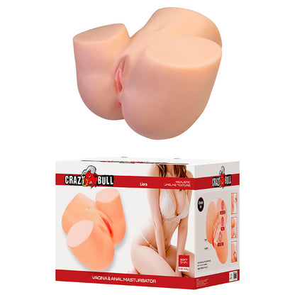 CRAZY BULL - LIORA XXL MASTURBATEUR VIBRANT DOUBLE VAGINAL ET ANAL